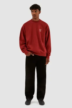 Sale Carlos Small Heart Crewneck Sweaters
