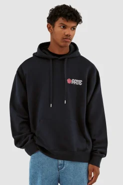 Hot Hank Back Circle Flower Hoodies