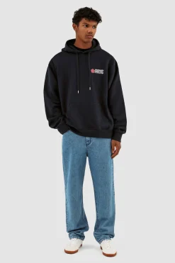 Hot Hank Back Circle Flower Hoodies
