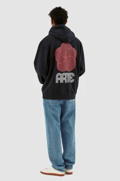 Hot Hank Back Circle Flower Hoodies