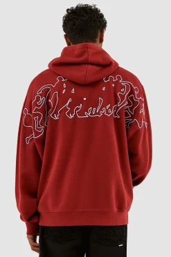 Sale Hank Back Multi Runner Hoodies