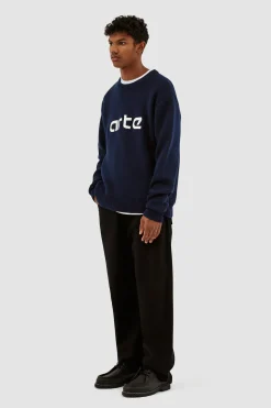 New Kris Logo Sweater Sweaters|Knitwear